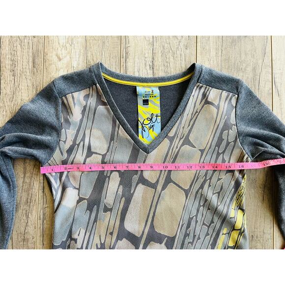 Volt Design Graphic Design Abstract Women’s Dress Medium Sheath - Picture 7 of 8